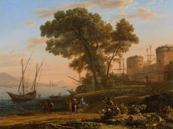 An Artist Studying from Nature, 1639 | Claude Lorrain | Giclée Canvas Print