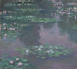 Monet | Water Lilies I, 1905 by | Giclée Canvas Print