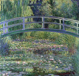 Monet | Water Lily Pond, (Symphony in Green) | Giclée Canvas Print