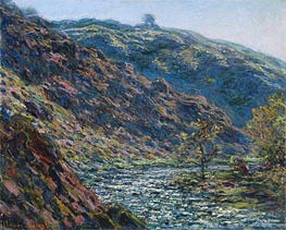 Valley Of The Petite Creuse | Claude Monet | Gemälde Reproduktion