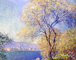 Antibes Seen from the Salis Garden | Claude Monet | Painting Reproduction
