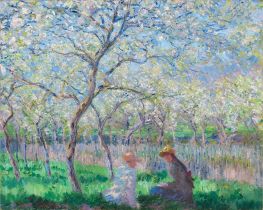 Springtime | Claude Monet | Gemälde Reproduktion