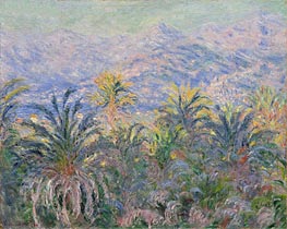 Palm Trees at Bordighera | Claude Monet | Painting Reproduction