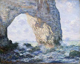 The Manneporte, Etretat | Claude Monet | Painting Reproduction