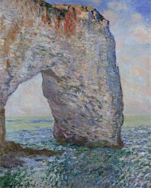 The Manneporte near Etretat | Claude Monet | Gemälde Reproduktion