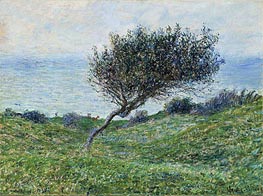 Sea Coast at Trouville | Claude Monet | Gemälde Reproduktion