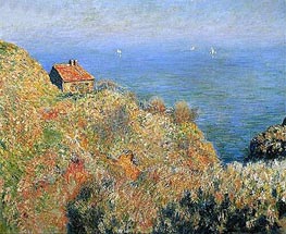 Hütte des Douaniers bei Varengeville | Claude Monet | Gemälde Reproduktion