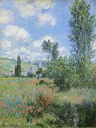 View of Vetheuil | Claude Monet | Painting Reproduction