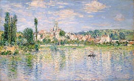 Vetheuil in Summer | Claude Monet | Gemälde Reproduktion