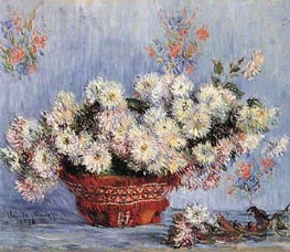 Chrysanthemen | Claude Monet | Gemälde Reproduktion