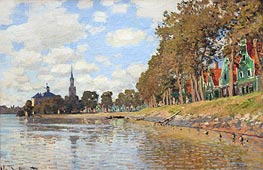 Zaandam, Holland | Claude Monet | Painting Reproduction