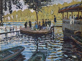 La Grenouillere | Claude Monet | Painting Reproduction