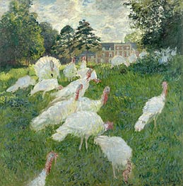 The Turkeys | Claude Monet | Painting Reproduction
