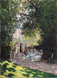 The Parc Monceau | Claude Monet | Painting Reproduction