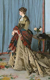 Monet | Portrait of Madame Gaudibert | Giclée Canvas Print