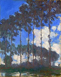 Poplars on the Epte | Claude Monet | Gemälde Reproduktion