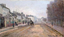 Boulevard Heloise, Argenteuil | Claude Monet | Gemälde Reproduktion