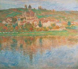 Vetheuil, 1901 von Claude Monet | Leinwand Kunstdruck