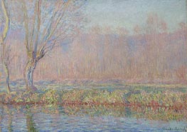 Willow, 1885 von Claude Monet | Leinwand Kunstdruck