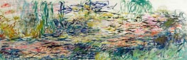 Water Lilies, c.1917/19 by Claude Monet | Canvas Print
