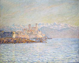 The Old Fort at Antibes, 1888 von Claude Monet | Leinwand Kunstdruck