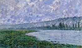 Claude Monet | The Seine at Vetheuil | Giclée Canvas Print