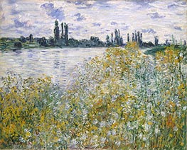Ile aux Fleurs near Vetheuil | Claude Monet | Painting Reproduction