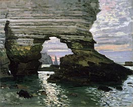 La Porte d'Amont, Etretat | Claude Monet | Painting Reproduction