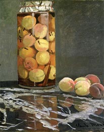 The Peach Glass, n.d. von Claude Monet | Leinwand Kunstdruck