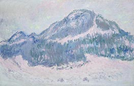 Mount Kolsaas, Norway, 1895 von Claude Monet | Leinwand Kunstdruck