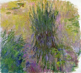 Water Lilies, n.d. von Claude Monet | Leinwand Kunstdruck
