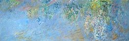 Wisteria, c.1919/20 von Claude Monet | Leinwand Kunstdruck