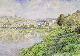 Vetheuil, 1879 von Claude Monet | Leinwand Kunstdruck
