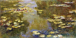 The Lily Pond, 1919 von Claude Monet | Leinwand Kunstdruck