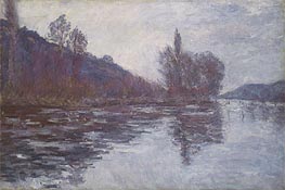 The Seine near Giverny, 1894 von Claude Monet | Leinwand Kunstdruck