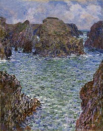 Port-Goulphar, Belle-Ile | Claude Monet | Painting Reproduction