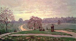 Hyde Park, n.d. by Claude Monet | Canvas Print