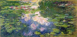 Nympheas, c.1919/22 by Claude Monet | Canvas Print