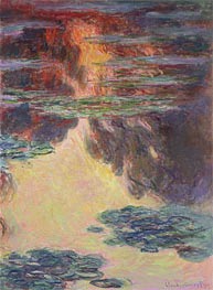 Water Lilies, 1907 by Claude Monet | Canvas Print