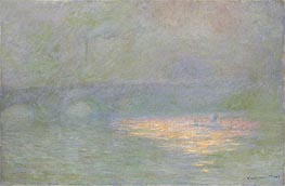 Waterloo Bridge | Claude Monet | Gemälde Reproduktion