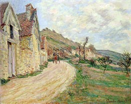 Monet | The Rocks at Falaise | Giclée Canvas Print