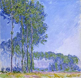 Les Peupliers (Poplars), 1891 | Claude Monet