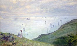 Monet | Cliffs at Pourville | Giclée Canvas Print
