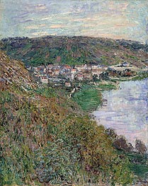 View of Vetheuil, 1880 | Claude Monet