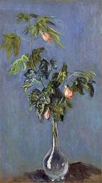Claude Monet | Flowers in a Vase | Giclée Canvas Print