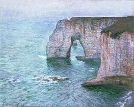 Monet | Manne-Porte, Etretat, 1885 | Giclée Canvas Print