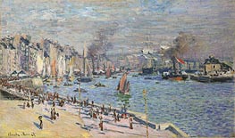 Port of Le Havre | Claude Monet | Painting Reproduction
