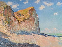 Cliffs near Pourville, 1882 by Claude Monet | Canvas Print