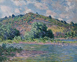 Banks of the Seine at Port-Villez | Claude Monet | Painting Reproduction