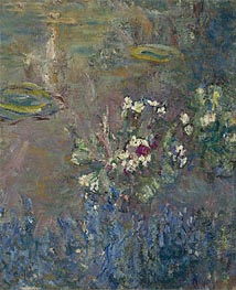 Claude Monet | Water Lilies, 1918 | Giclée Canvas Print